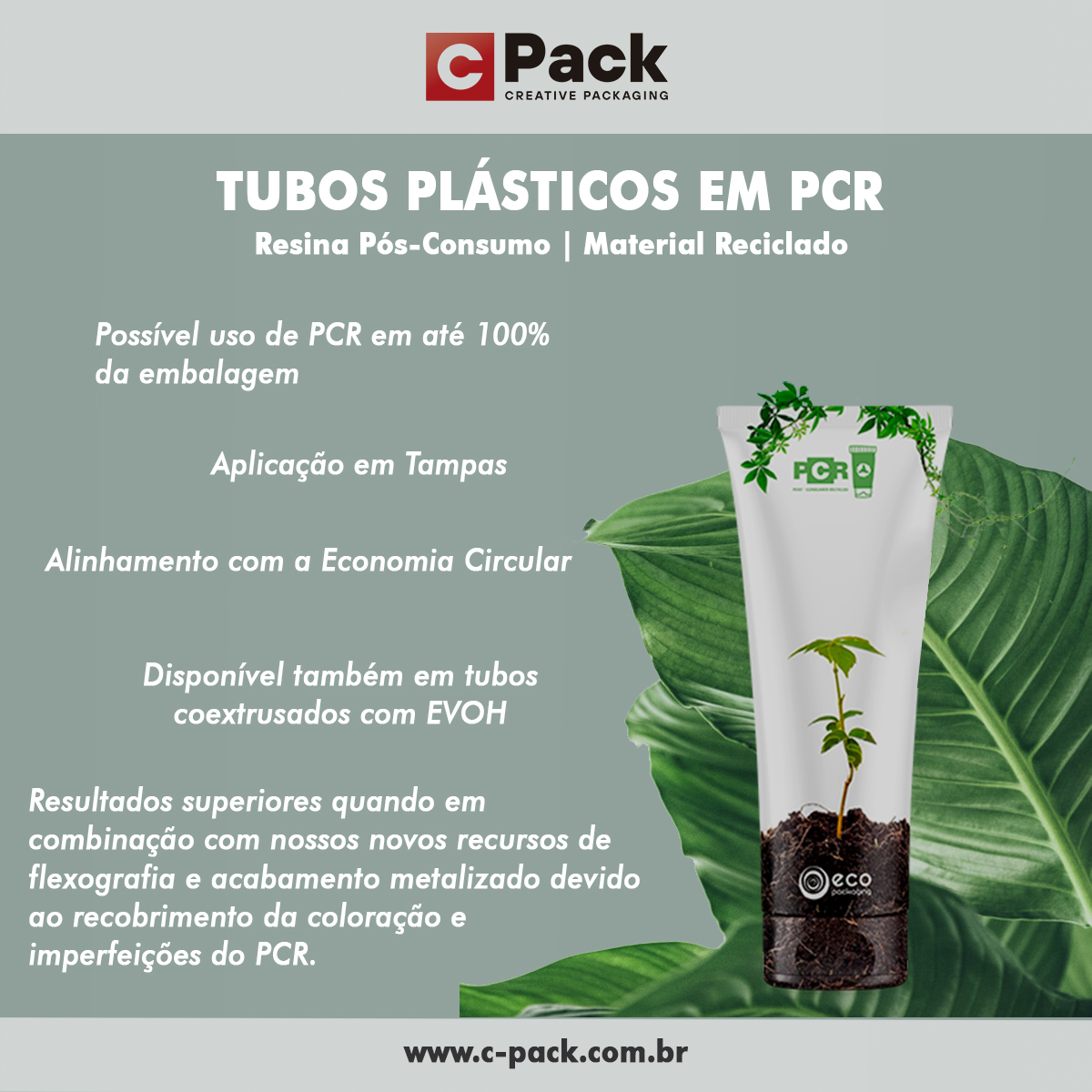 Newsletter C-Pack – Let’s Create: Tubos Plásticos em PCR