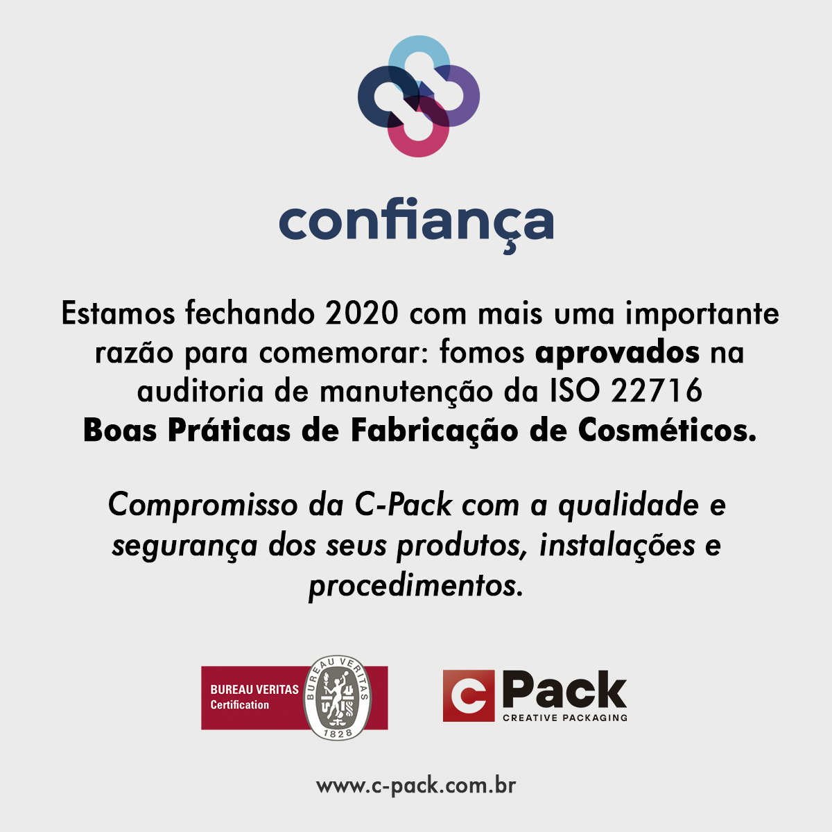 Aprovação ISO 22716