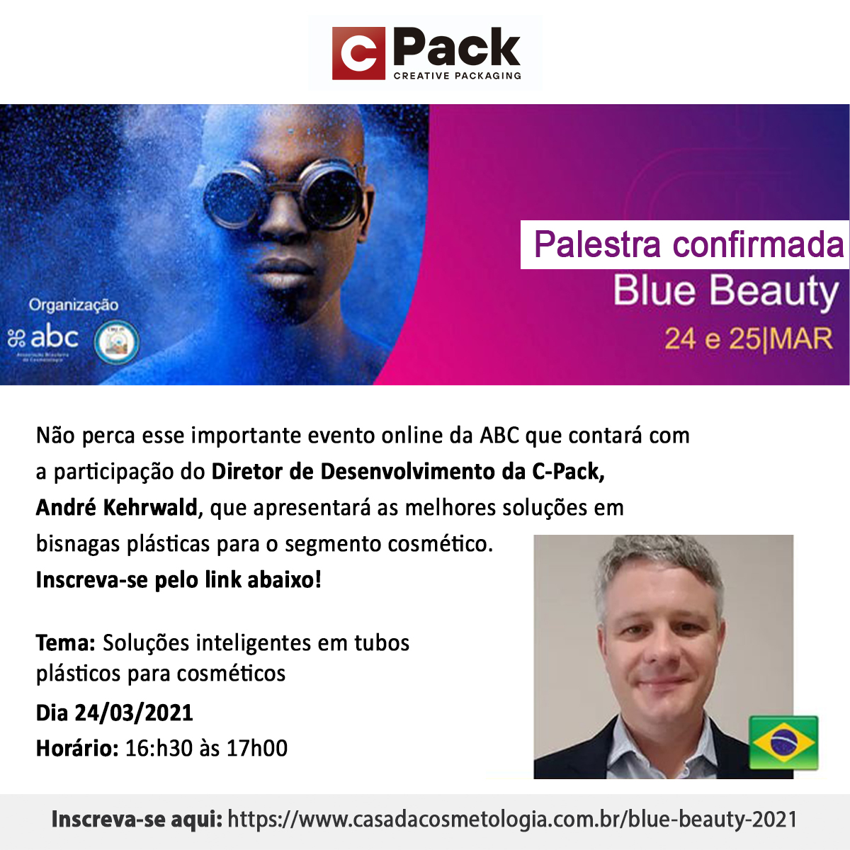 Newsletter C-Pack – Let’s Create: Blue Beauty 2021 ABC: O Novo Green.